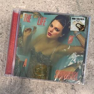 UNOPENED THE LIFE OF A SHOWGIRL CD WITH POSTER
